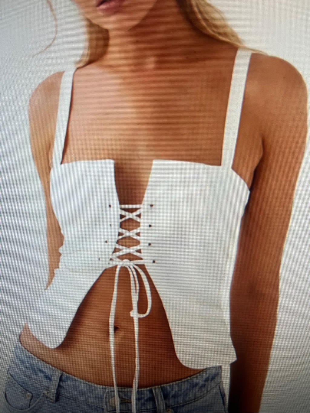 New! Peppermayo Hopeful Hearts Bustier Top